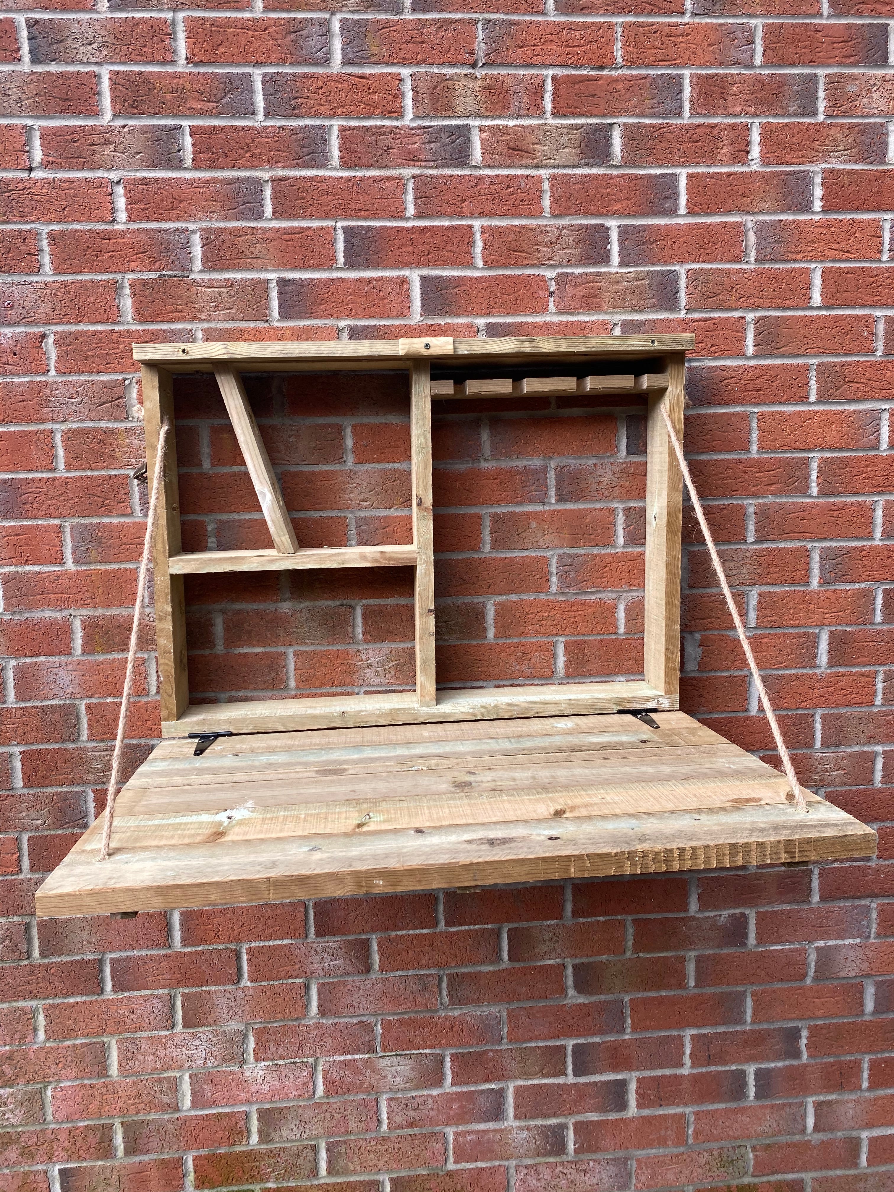 Garden Bar – Wall Mounted Outdoor Bar