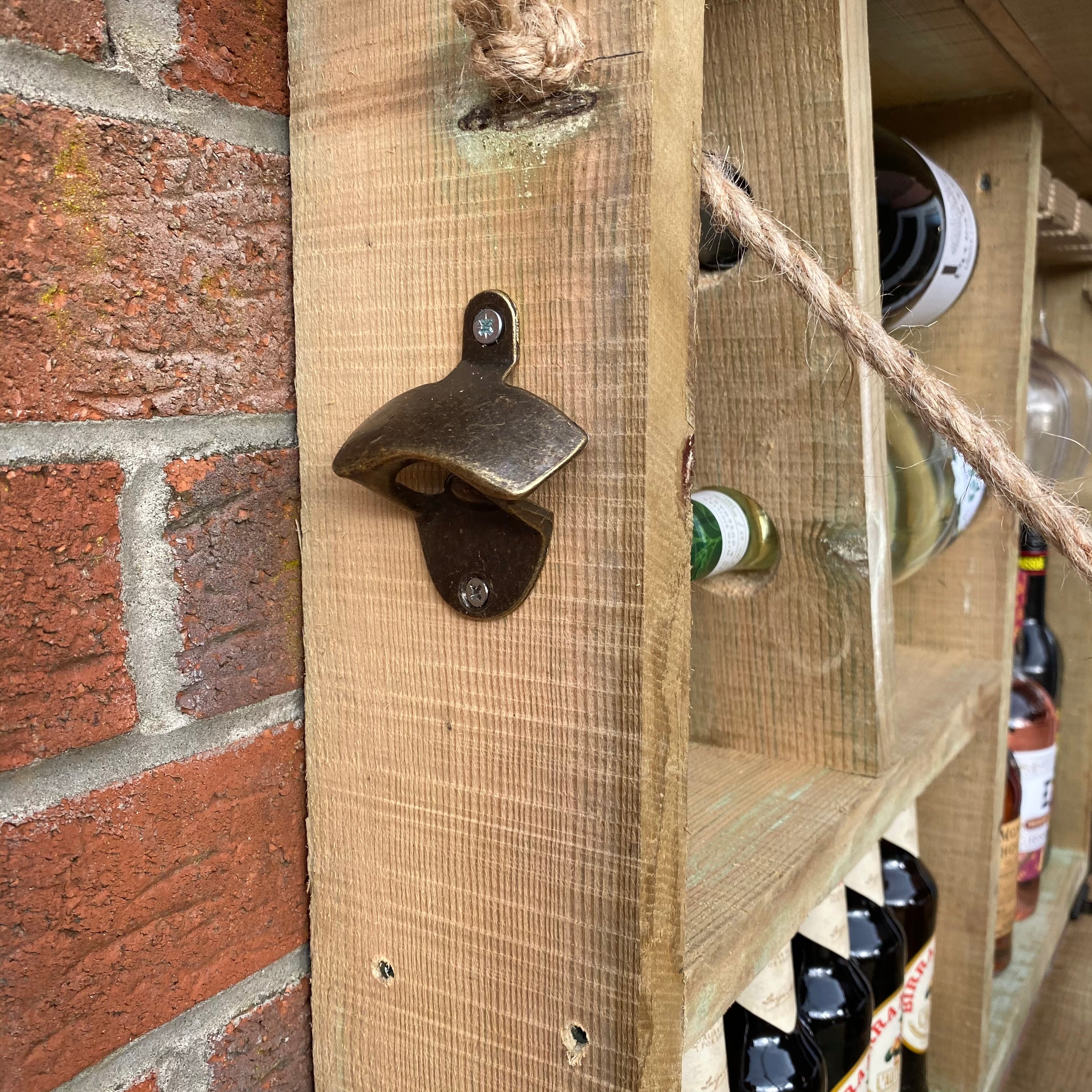 Folding Garden Bar – Wall Mounted Outdoor Bar