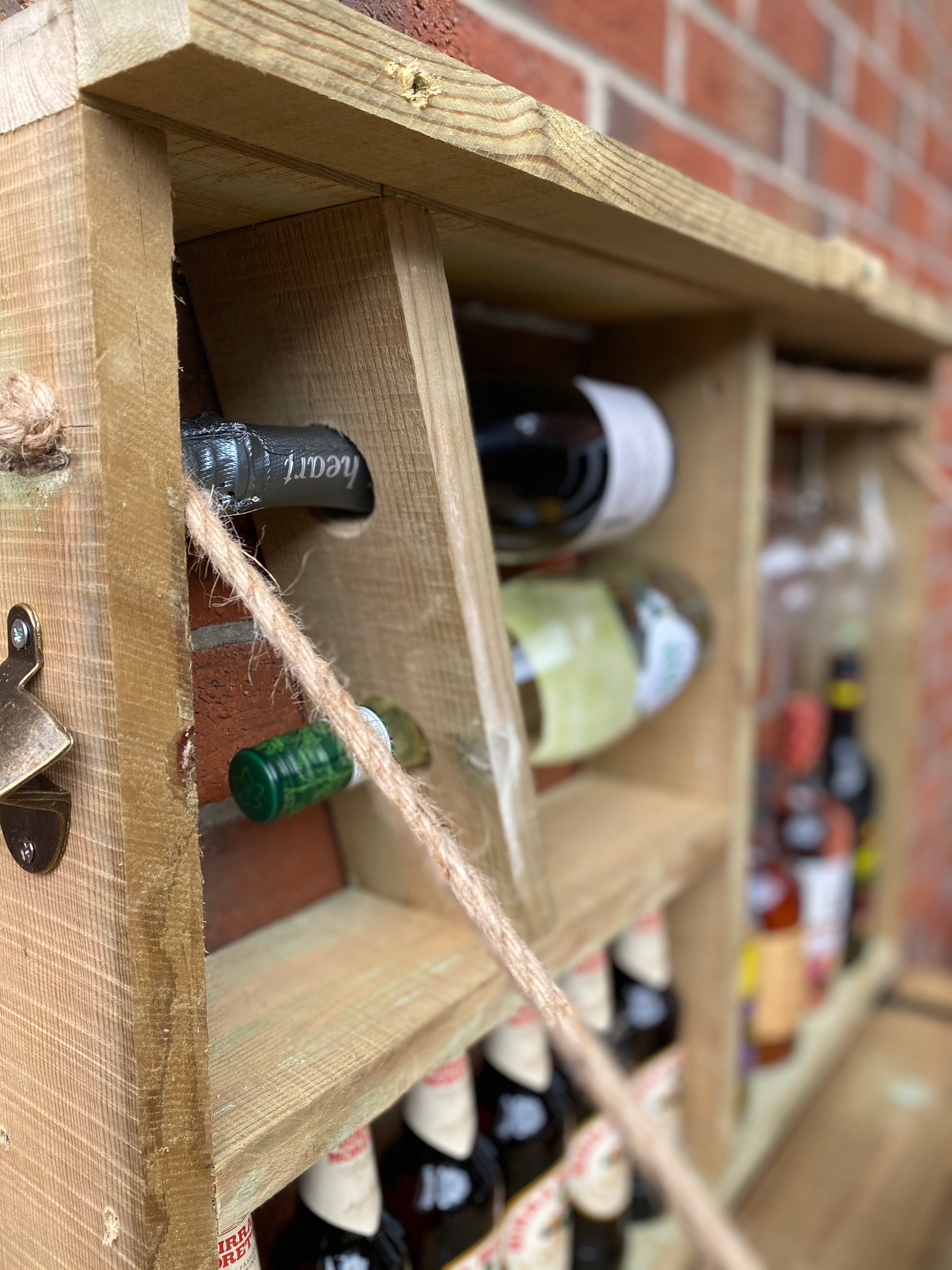 Garden Bar – Wall Mounted Outdoor Bar