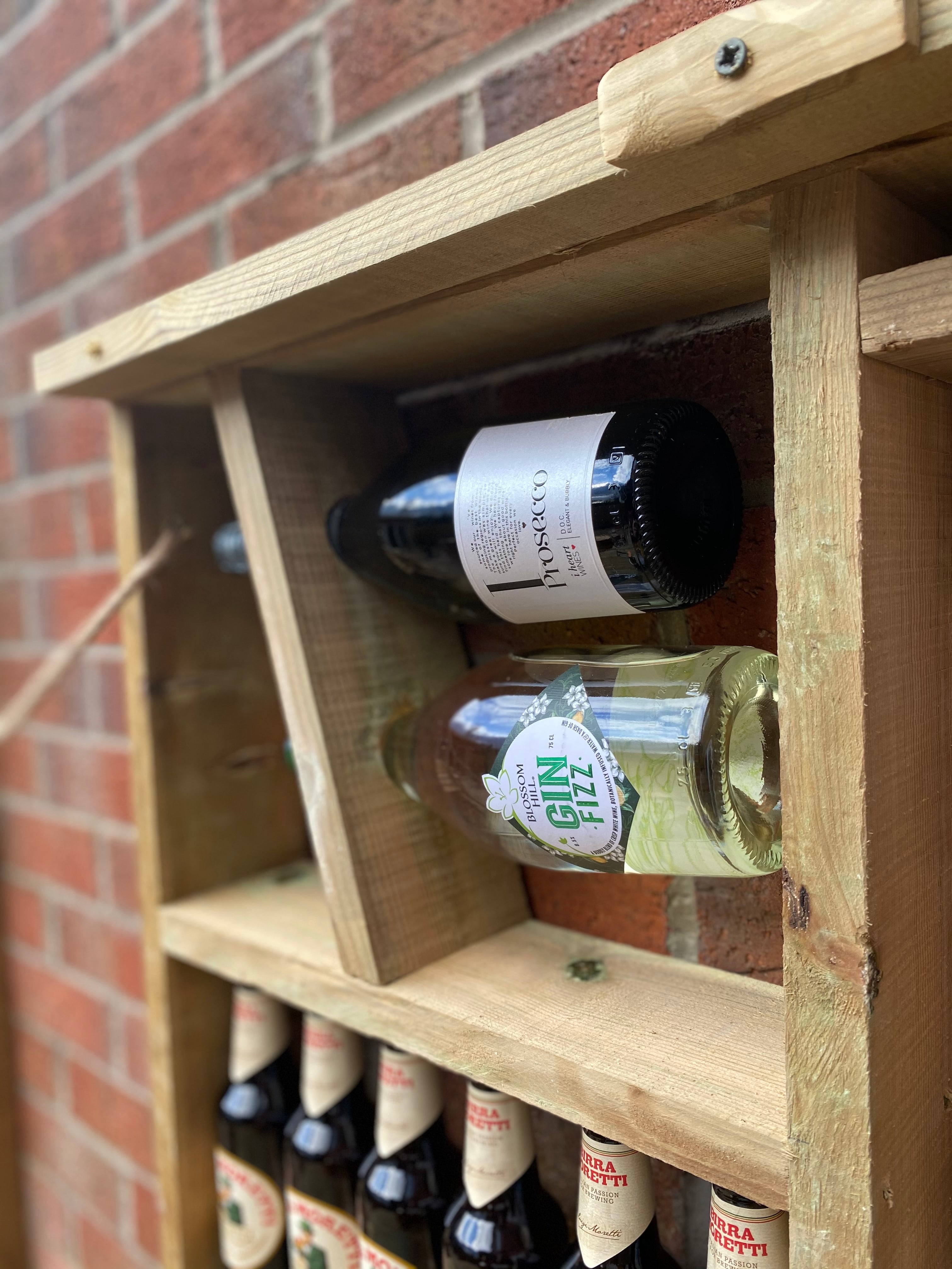 Garden Bar – Wall Mounted Outdoor Bar